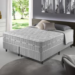 Cama BOX + Colchão Queen