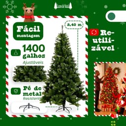 Árvore Natalina 2,4metros