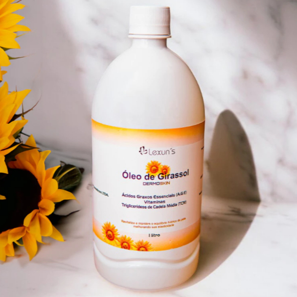 Óleo Vegetal de Girassol para massagem