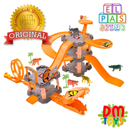 Pista de Carrinhos Serpente