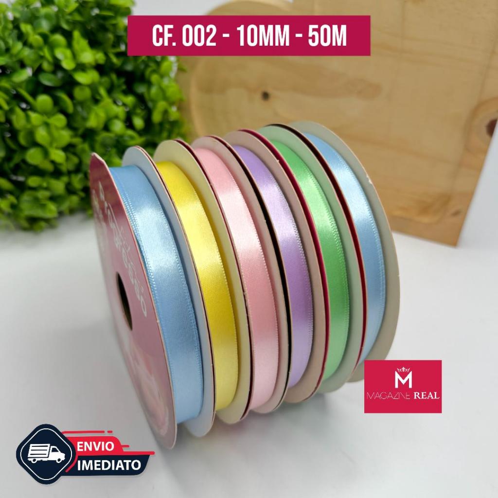 Fita Cetim nº2  10mm 50mts