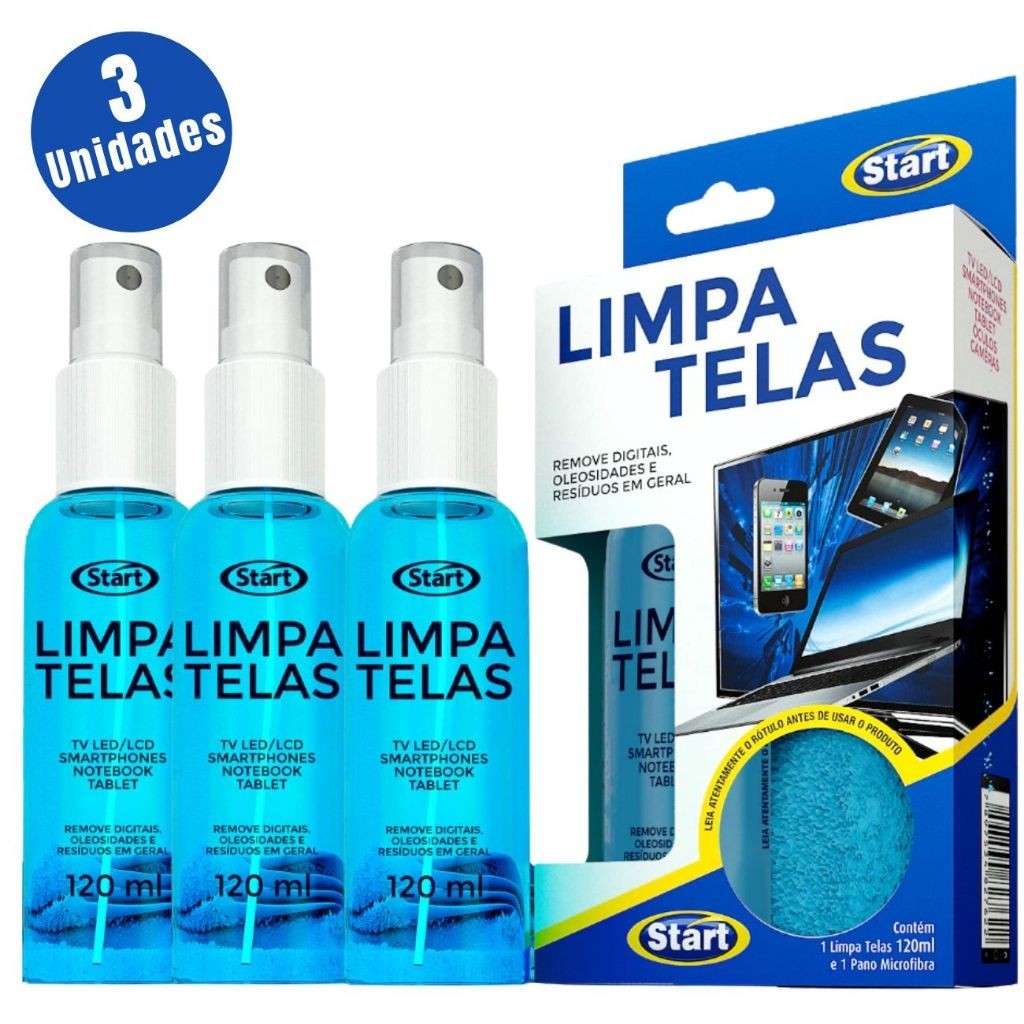 Limpa Telas 120ml