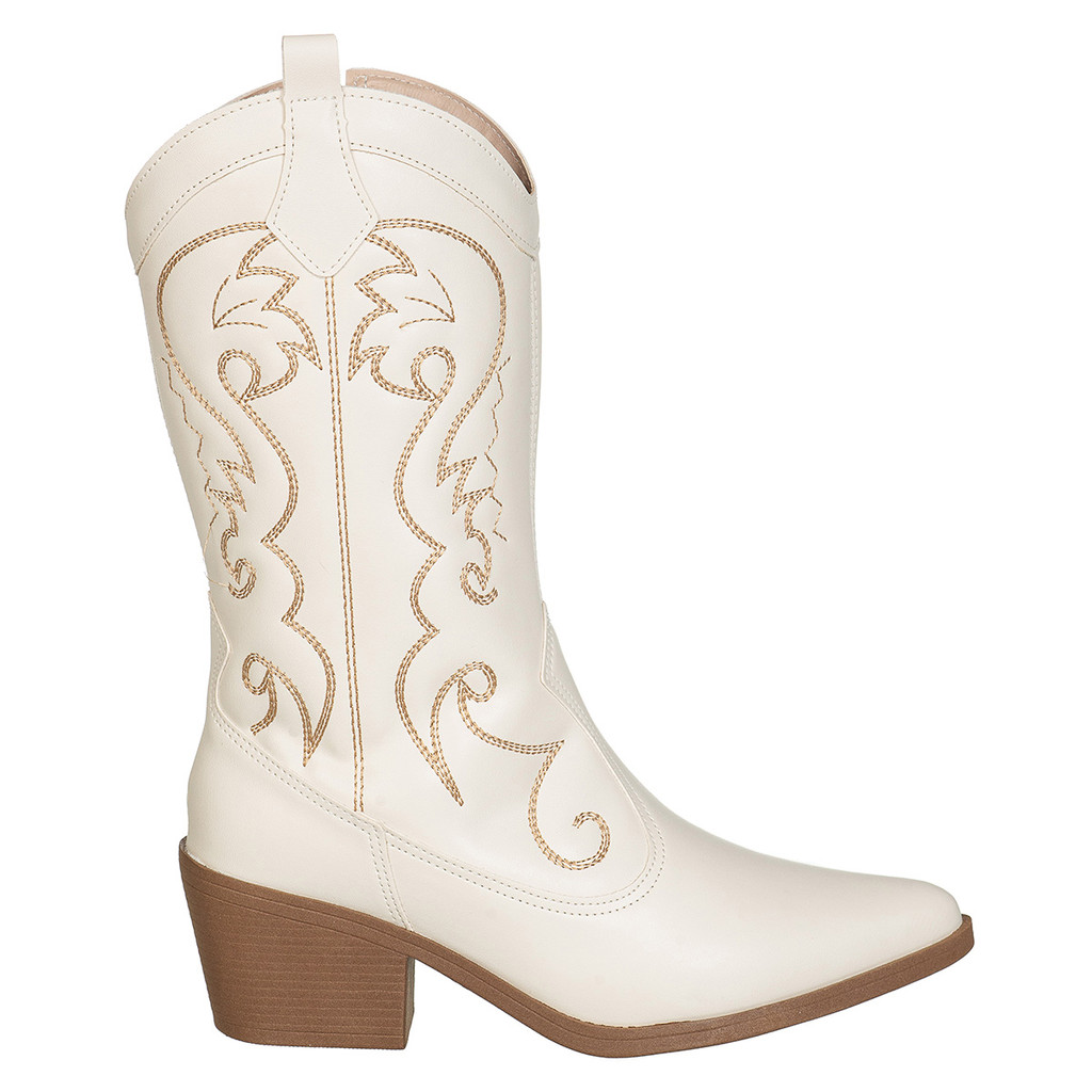 Bota Texana Feminina Cano alto