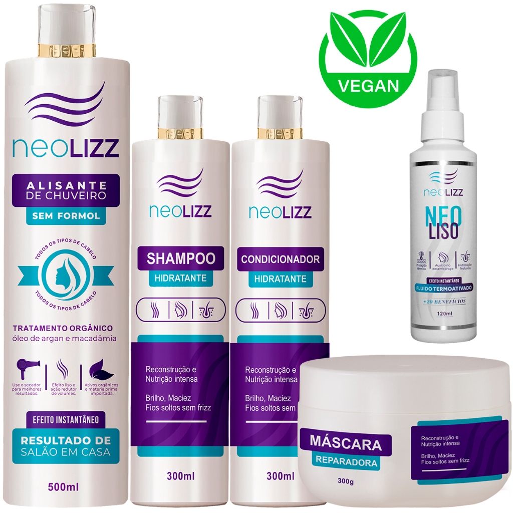 Kit Selagem+l + Kit Pós Química Shampoo