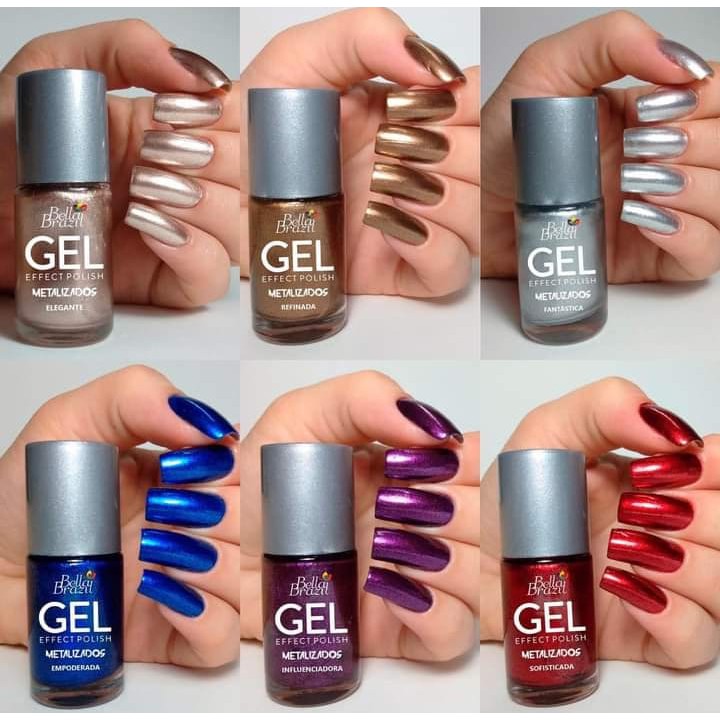 Esmalte Metalizado Bella Brazil